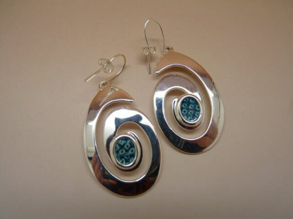 Boucles d’Oreille Spirale "Kanoko"