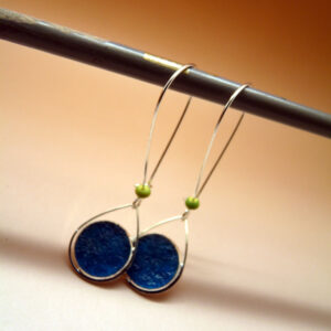 Boucles d’oreille “Pigment” Gouttes – Image 2