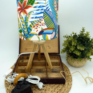 Lampe trépied “Jungle” Disponible sur commande: – Image 2