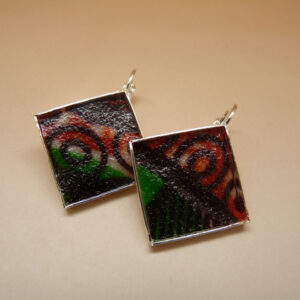 Boucles d’oreille Milii “Afrik ethnik” – Image 2