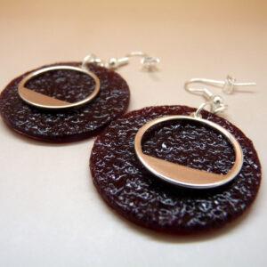 Boucles d’oreille “Pigment” Gin – Image 2