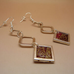 Boucles d’oreille Freesia: autres coloris disponible – Image 2