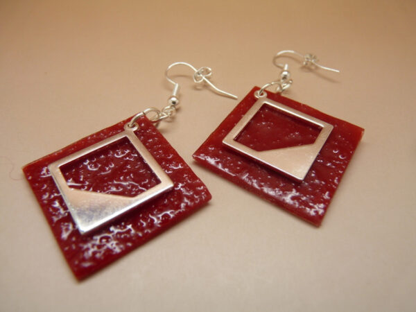 Boucles d’oreille “Pigment” Gin