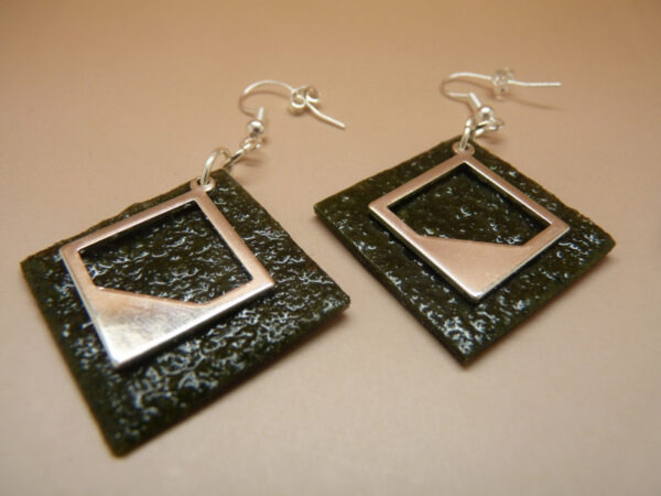 Boucles d’oreille “Pigment” Gin