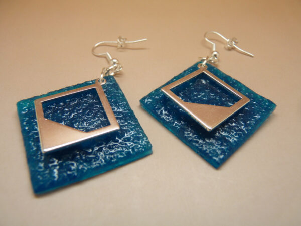 Boucles d’oreille “Pigment” Gin