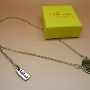 Collier « LILAS » Seigaiha – Image 2