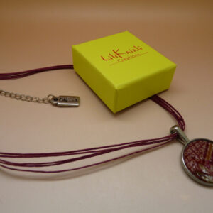 Collier “LOTUS" Dento Aka – Image 2